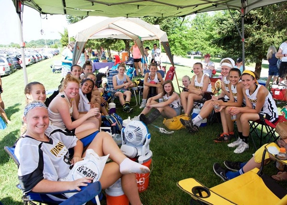Virginia United teams between games